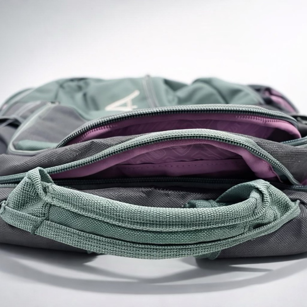 doTERRA Forest Green and Charcoal Backpack - Picture 3 of 3